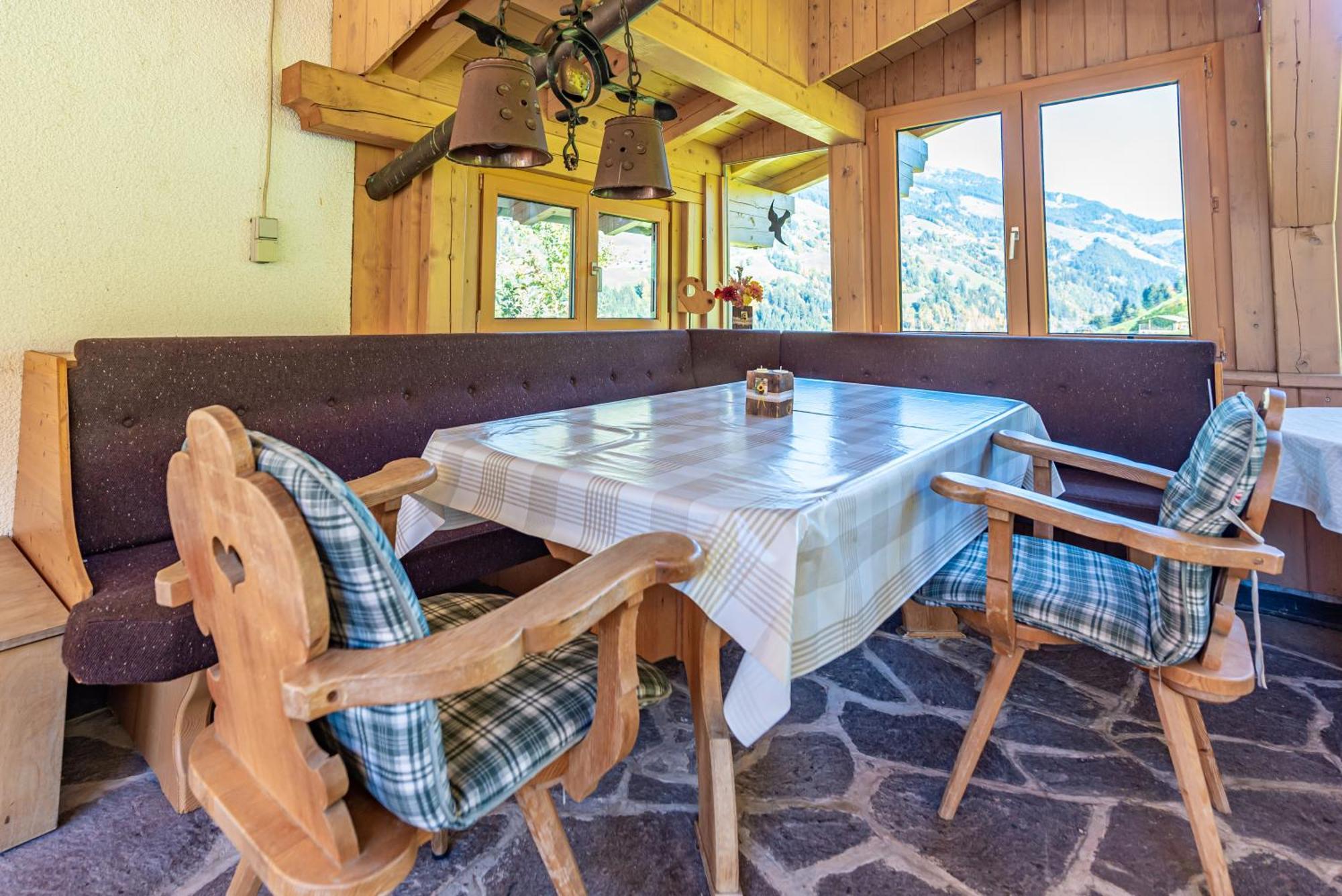 Ferienwohnung Ausblick Zillertal Hainzenberg Exterior foto