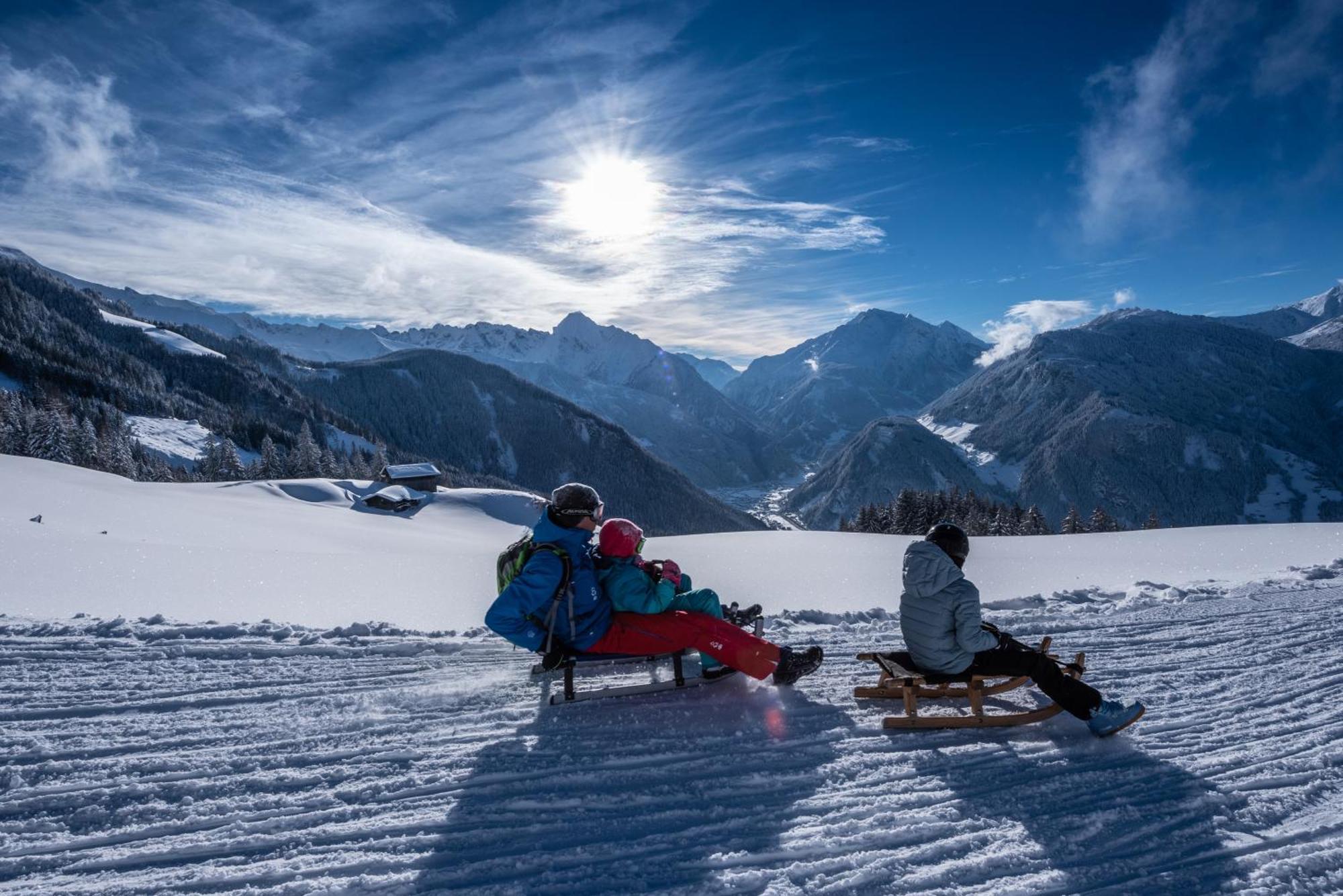 Ferienwohnung Ausblick Zillertal Hainzenberg Exterior foto